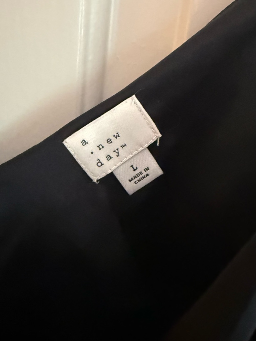 a new day Black Satin Slip Maxi Dress with Spaghetti Straps - Picture 3 of 6